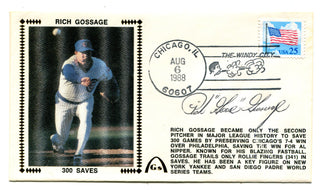 Rich Gossage Cooperstown Chicago IL, August 6,1988 Autographed First Day Cover