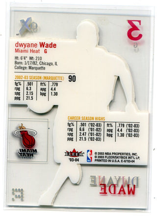 Dwyane Wade 2003-04 Fleer Ex #90 Card