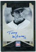 Tony La Russa 2015 Panini Cooperstown Autographed Card