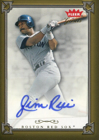Jim Rice 2004 Fleer Greats Autographed Card