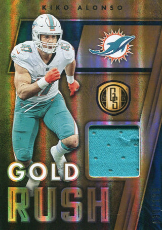 Kiko Alonso 2019 Panini Gold Standard Jersey Relic Card