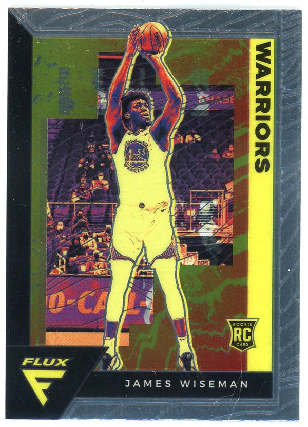 James Wiseman 2020-21 Panini Flux Rookie Card #204