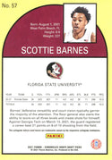 Scottie Barnes 2021 NBA Hoops Rookie Card