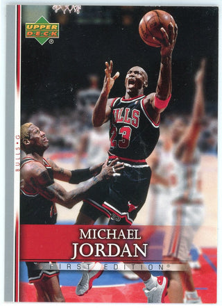Michael Jordan 2007-08 Upper Deck First Edition Card #191