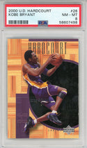 Kobe Bryant 2000 Upper Deck Hardcourt Card #26 (PSA NM-MT 8)