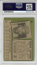 Reggie Jackson Autographed 1971 Topps Card #20 (PSA Auto Mint 9)