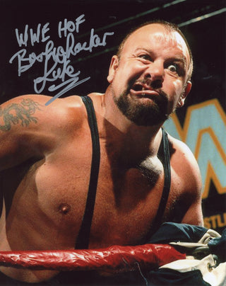 Bushwaker Luke "WWE HOF 2015" Autographed 8x10 Photo