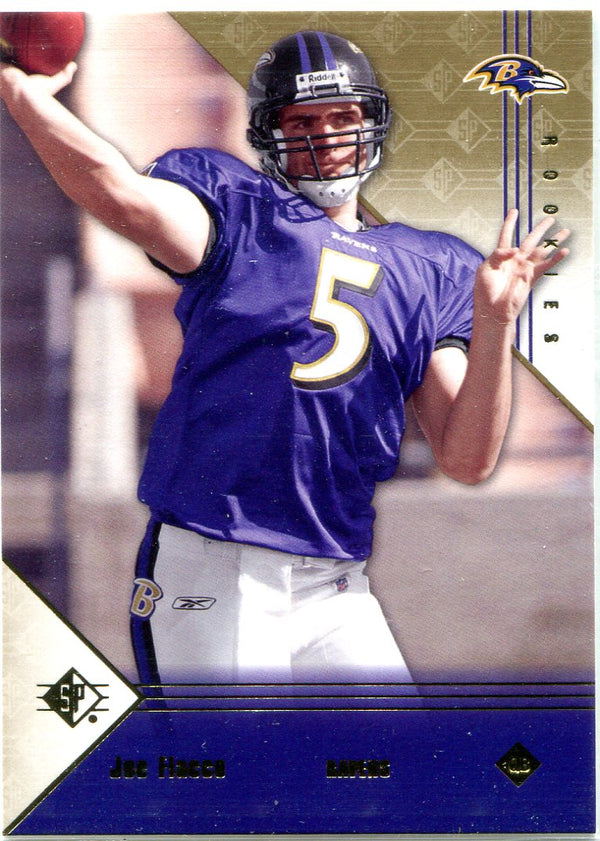 Joe Flacco 2008 Upper Deck Rookie Edition Card