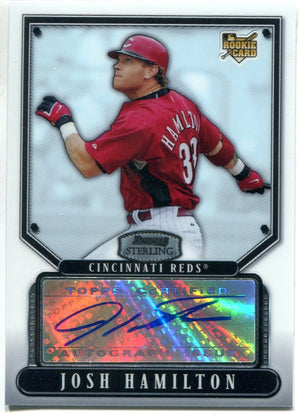Josh Hamilton 2007 Bowman Sterling Autographed Rookie Card