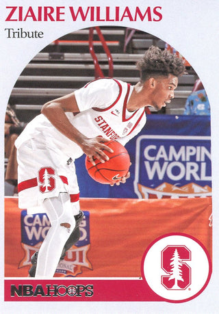 Ziaire Williams 2021 NBA Hoops Rookie Card