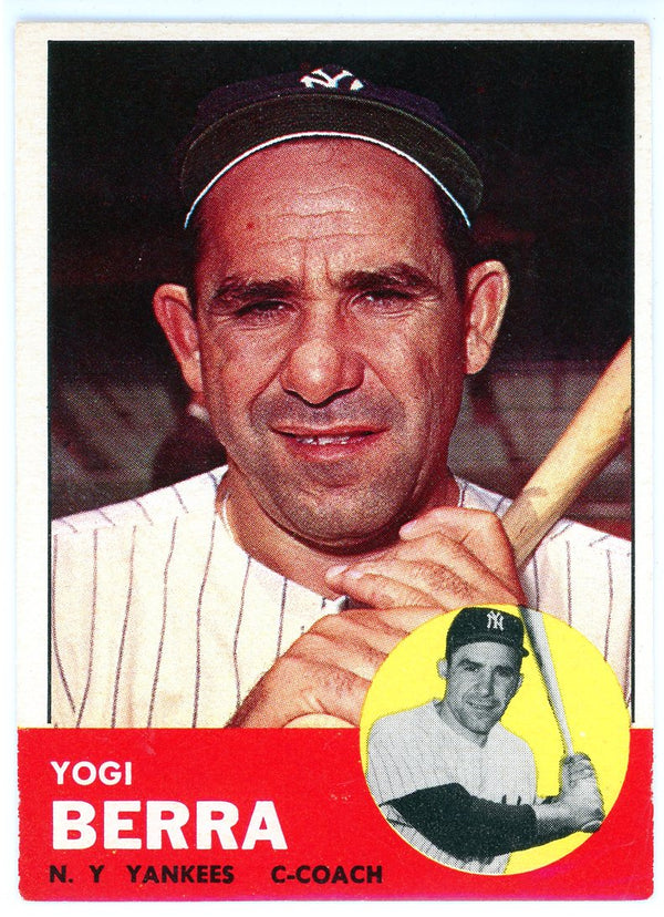 Yogi Berra Topps Card
