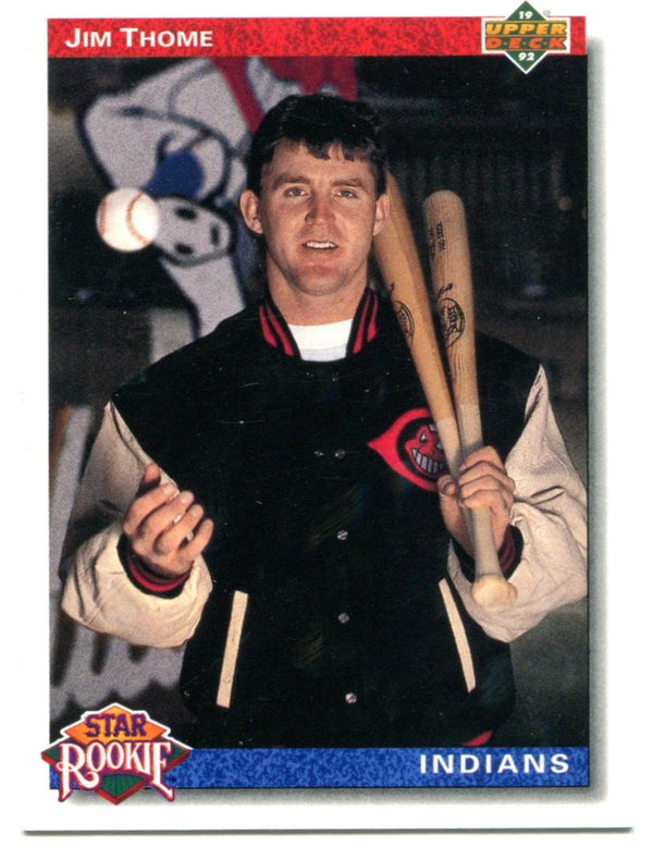 Jim Thome Unsigned 1991 Upper Deck Card