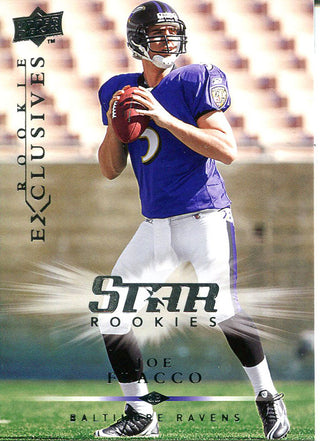 Joe Flacco Unsigned 2008 Upper Deck Rookie Card