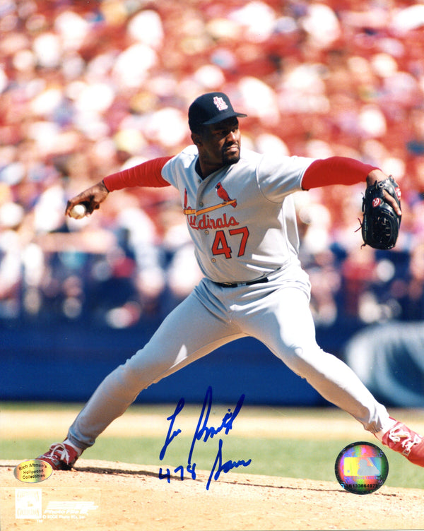 Lee Smith "478 Saves" Autographed 8x10 Photo