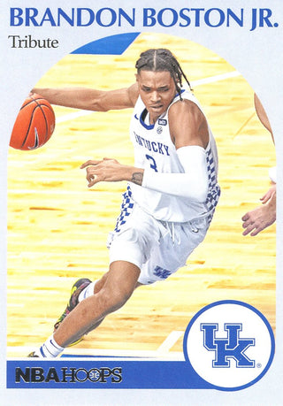 Brandon Boston Jr. 2021 NBA Hoops Rookie Card