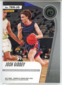 Josh Giddey 2021 Panini Chronicles Threads Draft Picks Rookie Memorabilia Patch Card #TRM-JG