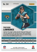 Trevor Lawrence 2021 Panini Mosaic NFL Debut Green Prizm Rookie Card #241