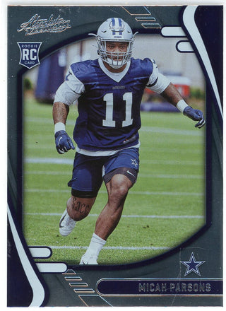 Micah Parsons 2021 Panini Absolute Rookie Card #158