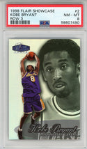Kobe Bryant 1998 Flair Showcase Row 3 Card #2 (PSA NM-MT 8)