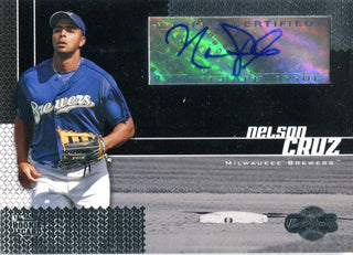 Nelson Cruz Autographed 2006 Topps Certified Rookie Card