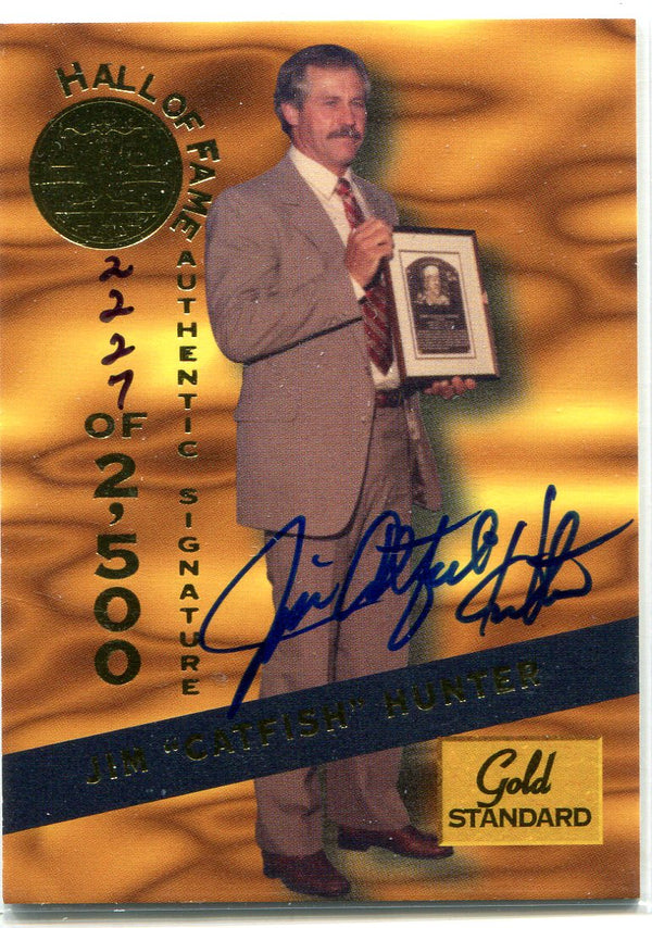 Jim Hunter 1994 Signature Rookies Autographed Card #2227/2500