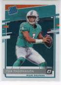 Tua Tagovailoa 2020 Panini Donruss Optic Rated Rookie Card #152