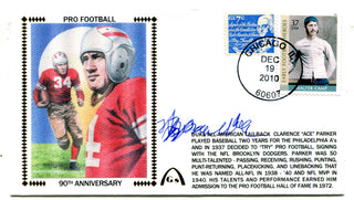 Clarence "Ace Parker" Pro Football 90th Anniversary Autographed First Day Cover