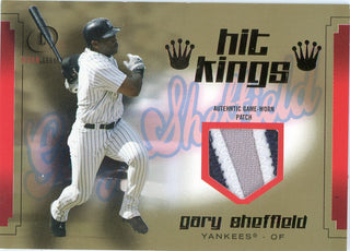 Gary Sheffield 2004 Fleer Game Used Patch Card /50