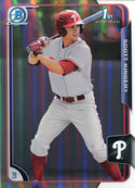 Scott Kingery 2015 1st Bowman Chrome Refractor Rookie Card