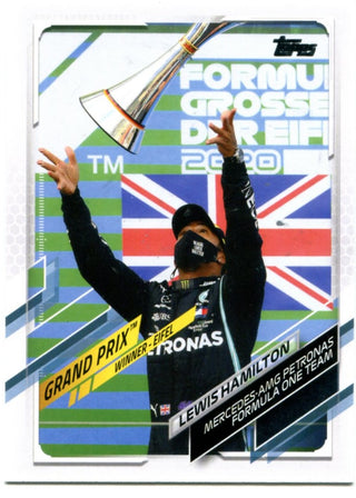 Lewis Hamilton 2021 Topps Chrome Card