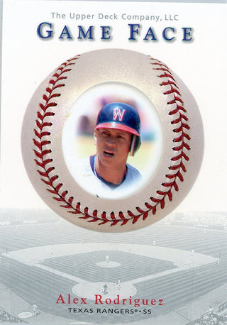 Alex Rodriguez 2003 Upper Deck Game Face Card
