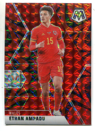 Ethan Ampadau 2020 Euro UEFA Mosaic Red Reactive #197