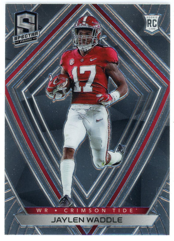 Jaylen Waddle 2021 Panini Chronicles Spectra Draft Picks Rookie Card #285