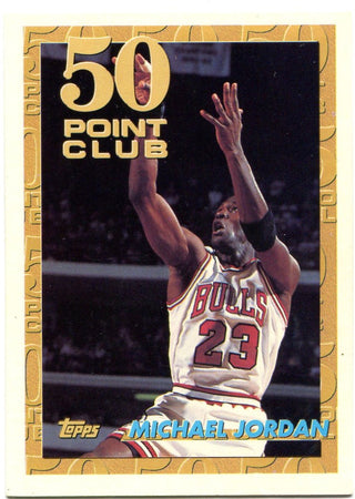 Michael Jordan Topps 50 Point Club