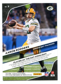 Aaron Rodgers 2020 Panini Player of the day #3 Card /99