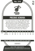 Precious Achiuwa 2020 NBA Hoops Rookie Card
