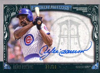 Andre Dawson Autographed 2016 Topps Museum Collection Card