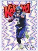 Russell Wilson 2021 Panini Absolute Kaboom Card #K18
