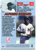 Alfonso Soriano 1999 Bowman's Best Rookie Card