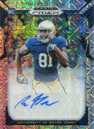 Miles Boykin Autographed 2019 Prizm Draft Picks Refractor Rookie Card