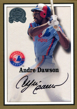 Andre Dawson Autographed 2000 Fleer Greats of the Game Card