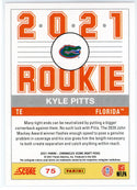 Kyle Pitts 2021 Panini Chronicles Score Draft Picks Rookie Card #75