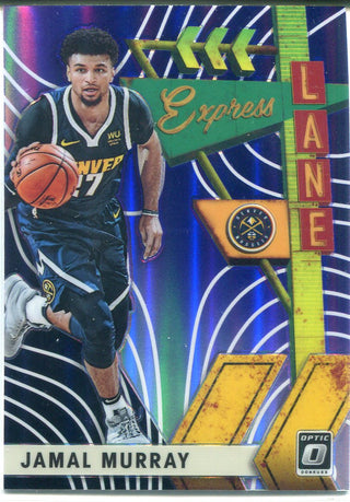 Jamal Murray 2019-20 Donruss Optic Purple Holo Express Lane Card