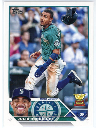 Julio Rodriguez 2022 Topps Series One Rookie Card #330