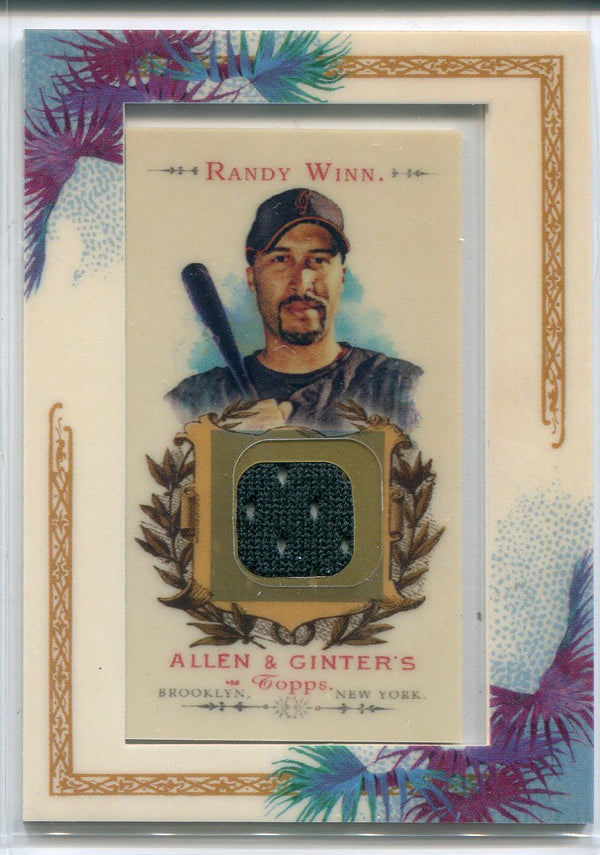 Randy Winn 2007 Topps Allen & Ginter Jersey Card