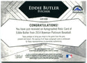 Eddie Butler Bowman Platinum Auto Jersey Card 49/50 2014