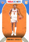 Immanuel Quickley 2020 NBA Hoops Rookie Card