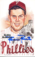 Robin Roberts Autographed Perez Steele Postcard (JSA)