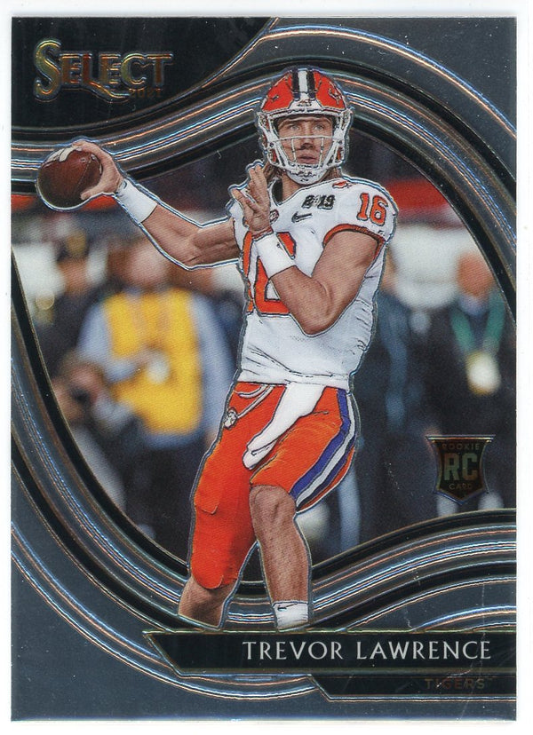 Trevor Lawrence 2021 Panini Chronicles Select Draft Picks Rookie Card #258