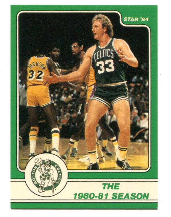 Larry Bird 1984 Star Company #10 Card